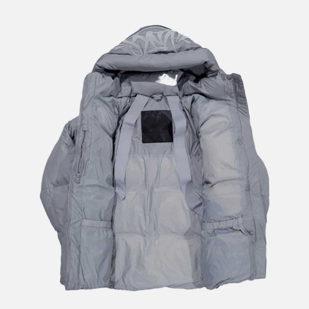 Syna Down Puffer Jacket - Grey