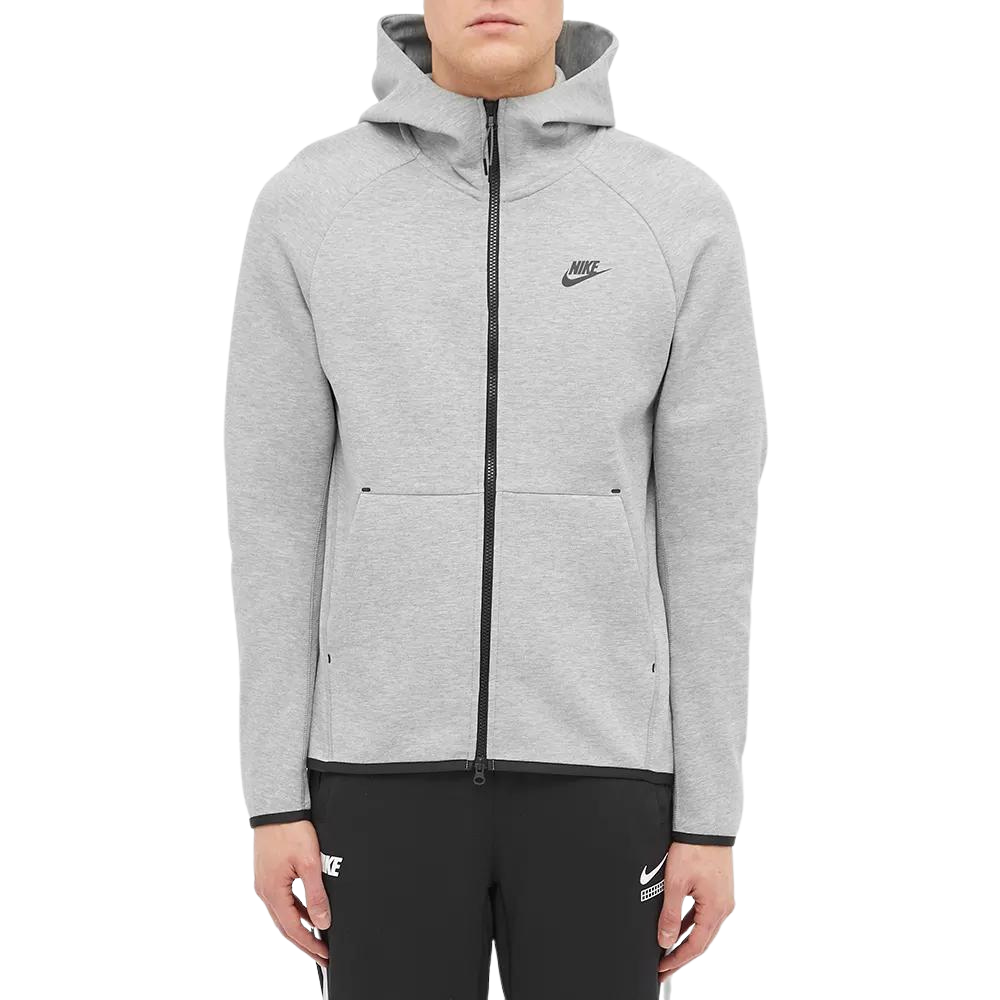 Nike Tech Fleece Hoodie - Light Grey (2nd Gen - Old Season)