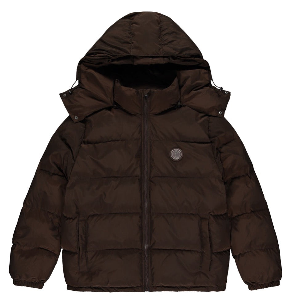 Trapstar Irongate Jacket Detachable Hood - Brown