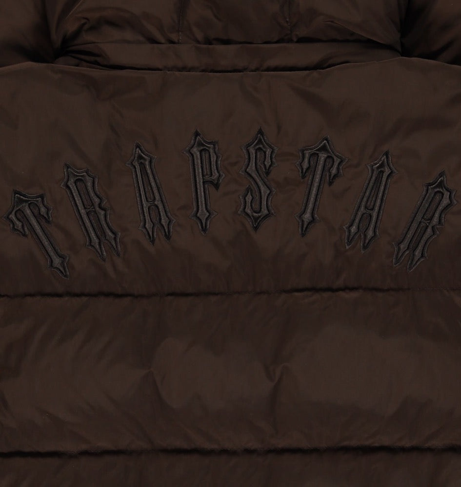 Trapstar Irongate Jacket Detachable Hood - Brown