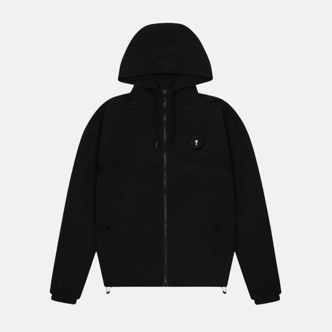 Trapstar Arched Irongate Windbreaker - Black