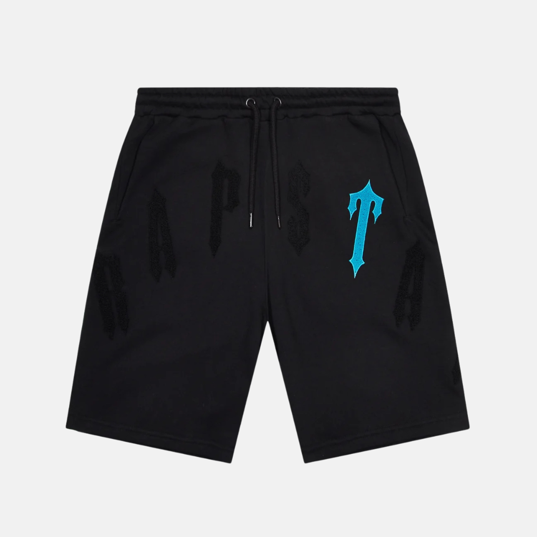 Trapstar Arched Irongate 2.0 Short Set - Black/Candy