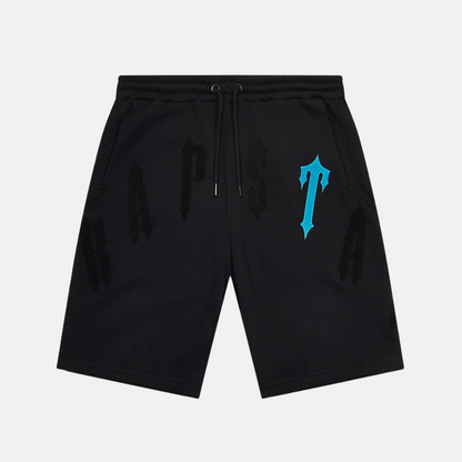 Trapstar Arched Irongate 2.0 Short Set - Black/Candy