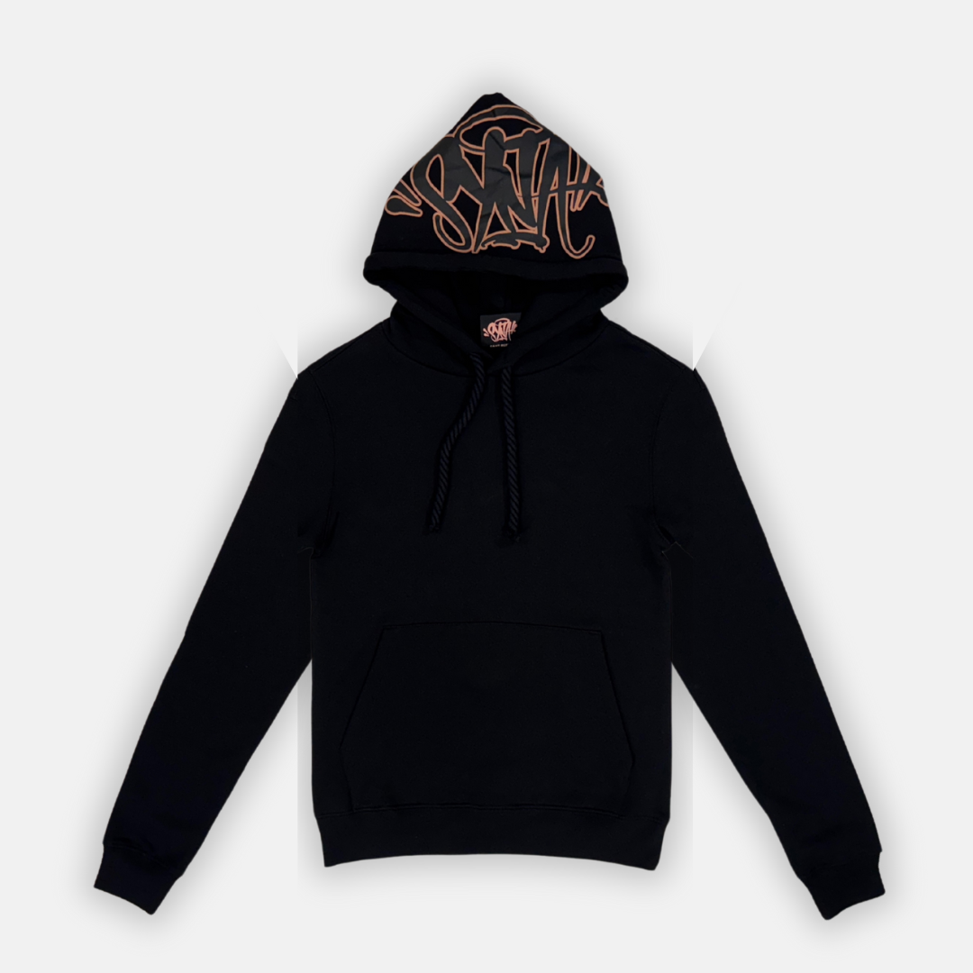 Syna Logo Tracksuit - Black & Rose Gold