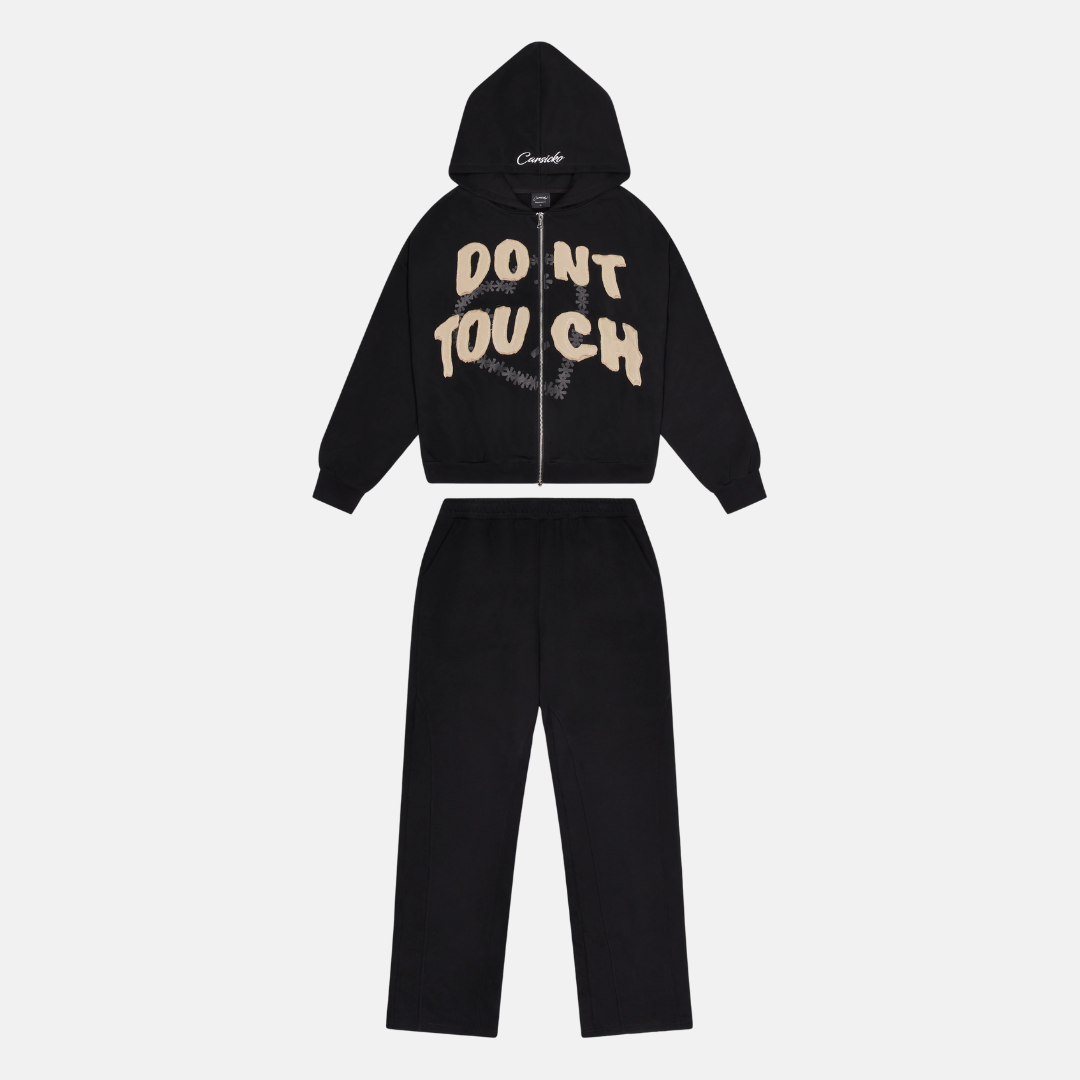 Carsicko Dont Touch Tracksuit - Black