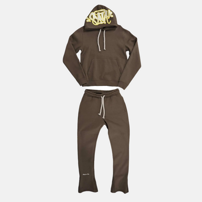 Syna Logo Tracksuit - Brown