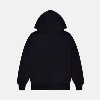 Trapstar Chenille Decoded Hoodie - Black/Pink