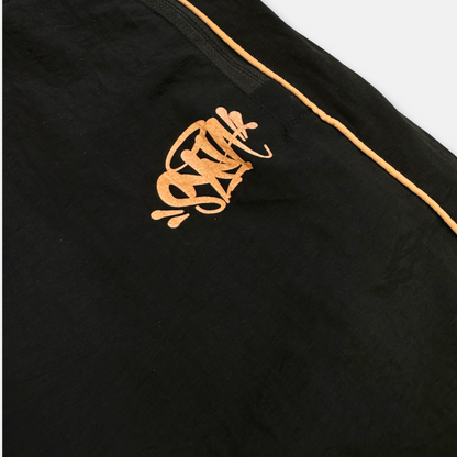 Syna x CRG Shell Tracksuit - Black & Rose Gold