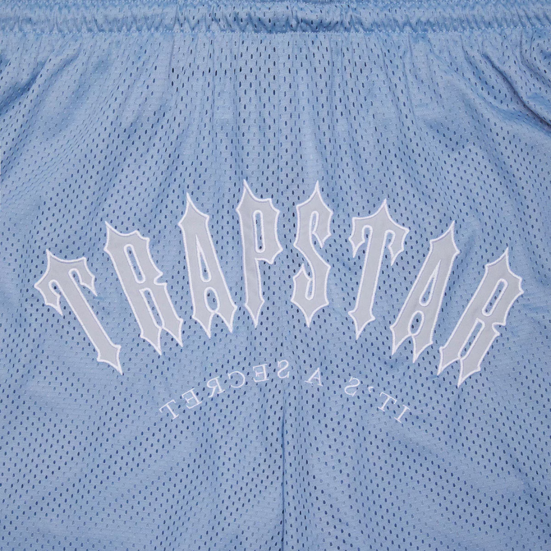 Trapstar Irongate Arch It's a Secret Basketball Shorts - Blue