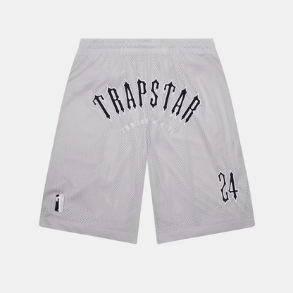 Trapstar Irongate Arch It's a Secret Basketball Shorts - Grey