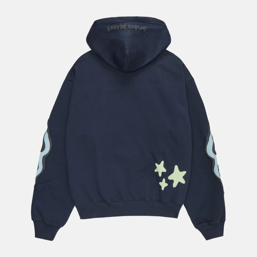 Broken Planet Astral Energy Hoodie - Outer Space Blue