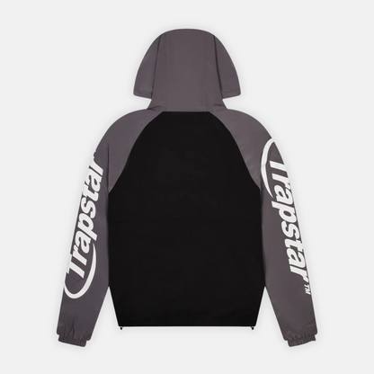 Trapstar Hyperdrive Windbreaker - Black/Grey