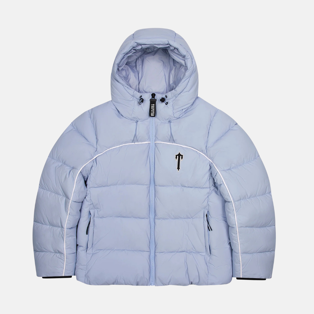 Trapstar Irongate Arch Pipping Puffer - Ice Blue