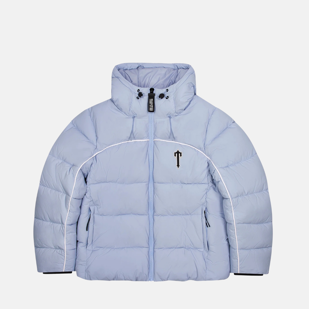 Trapstar Irongate Arch Pipping Puffer - Ice Blue