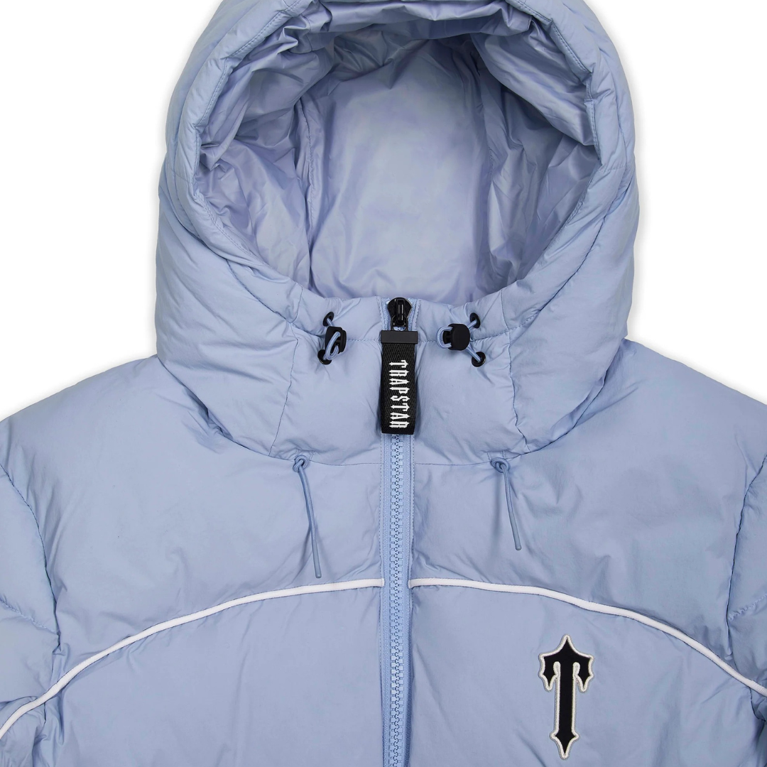 Trapstar Irongate Arch Pipping Puffer - Ice Blue