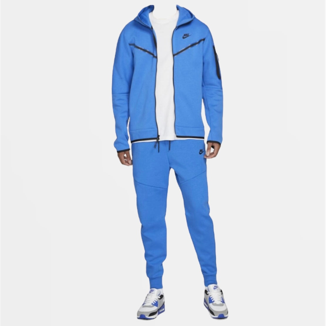 Nike Tech Fleece Set - Signal Blue (3rd Gen - Old Season)