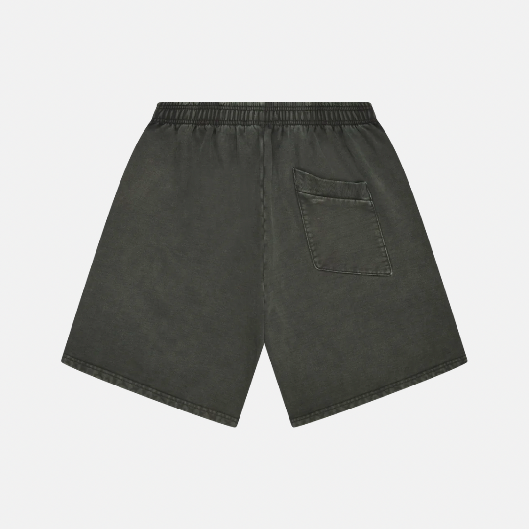 Broken Planet Basic Shorts - Washed Soot Black