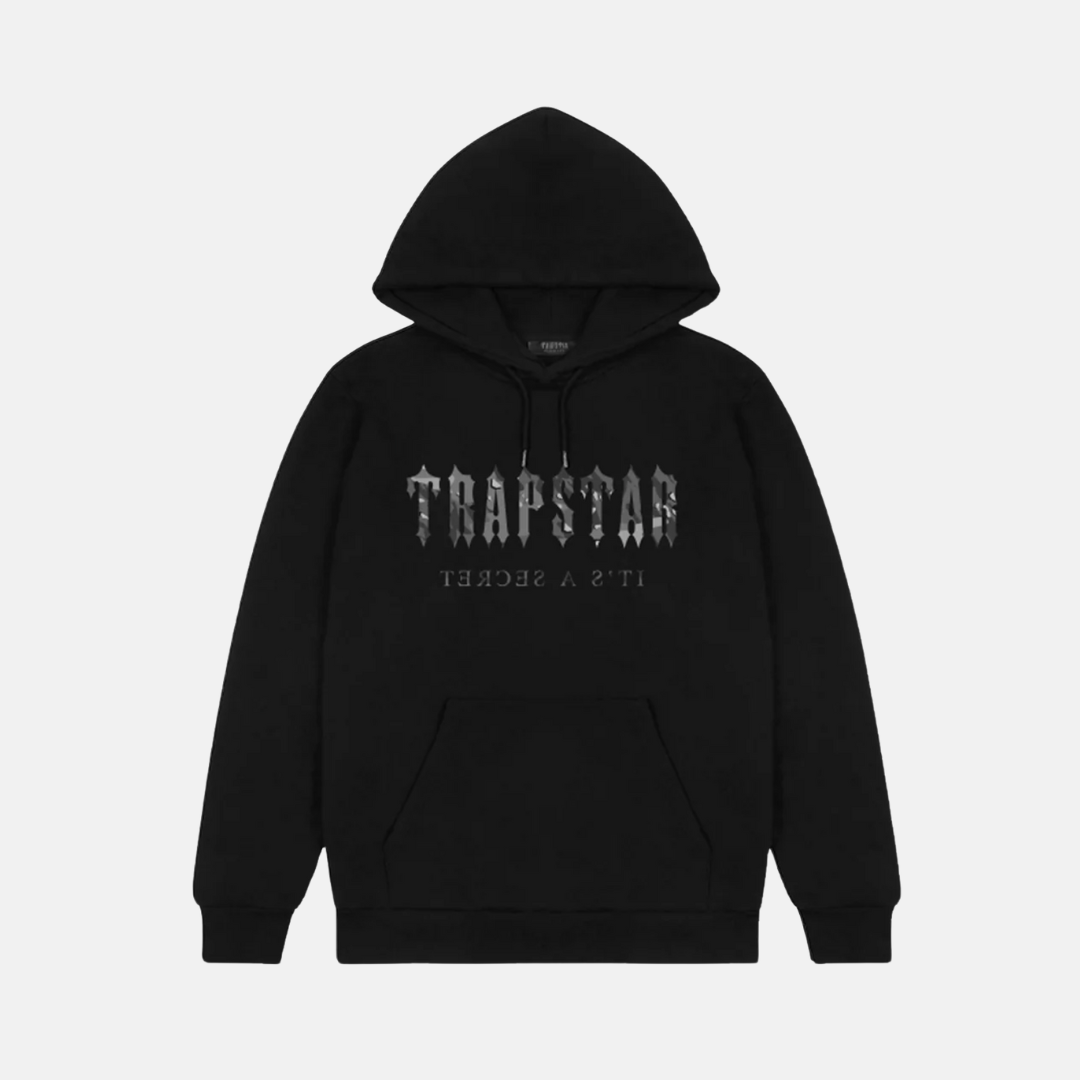 Trapstar Decoded  Hoodie - Blackout Camo