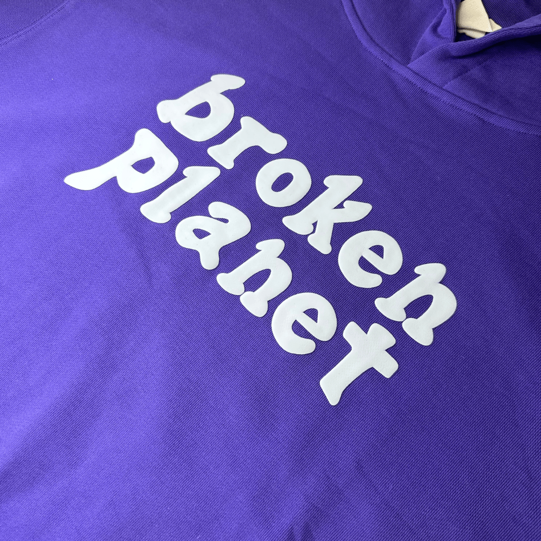 Broken Planet Basics Hoodie - Amethyst