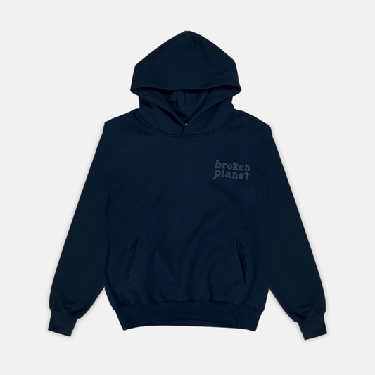 Broken Planet Basics Hoodie - Outer Space Blue