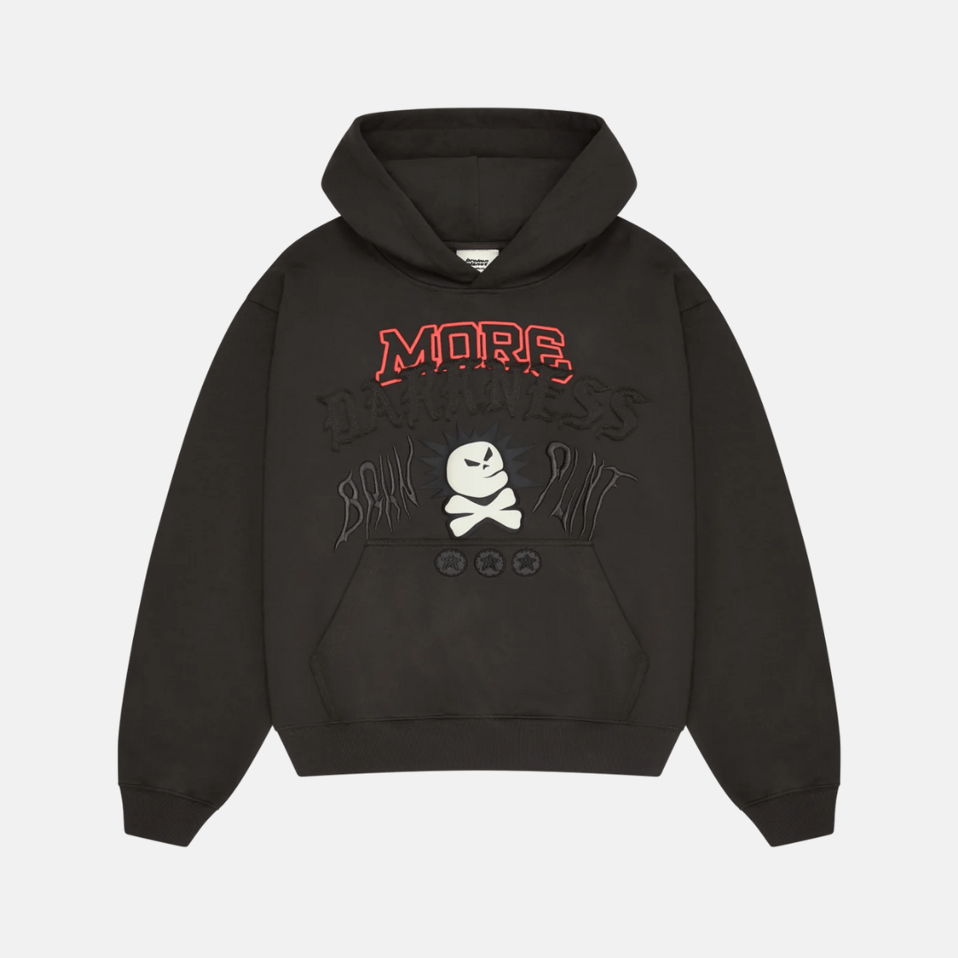 Broken Planet More Darkness Hoodie - Soot Black