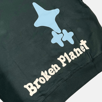 Broken Planet Hoodie - The Madness Never Ends - Sapphire