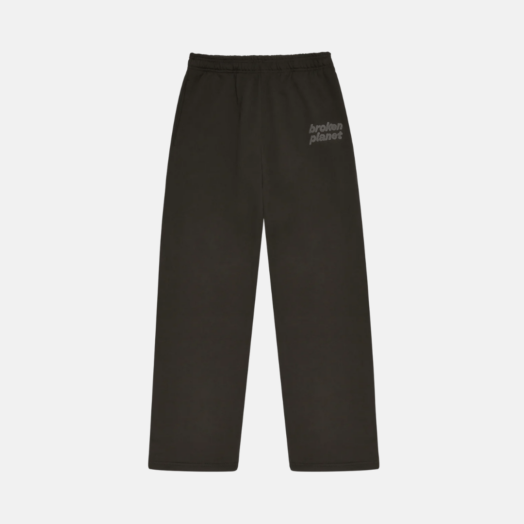 Broken Planet Straight Leg Sweatpants - Soot Black