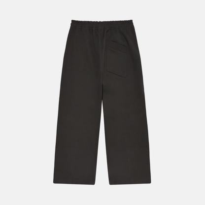 Broken Planet Wide Leg Sweatpants - Soot Black