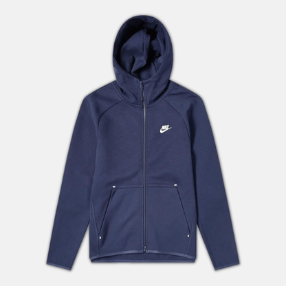 Nike Tech Fleece Hoodie - Navy (2nd Gen - Old Season)