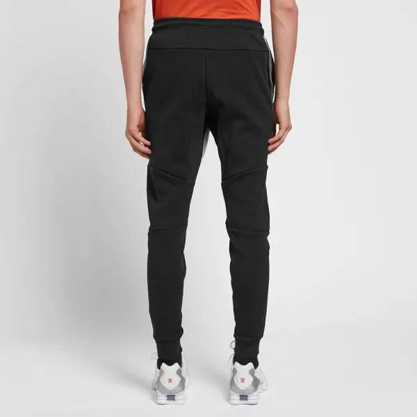 Nike Tech Fleece Joggers - Black and Grey (2nd Gen - Old Season)