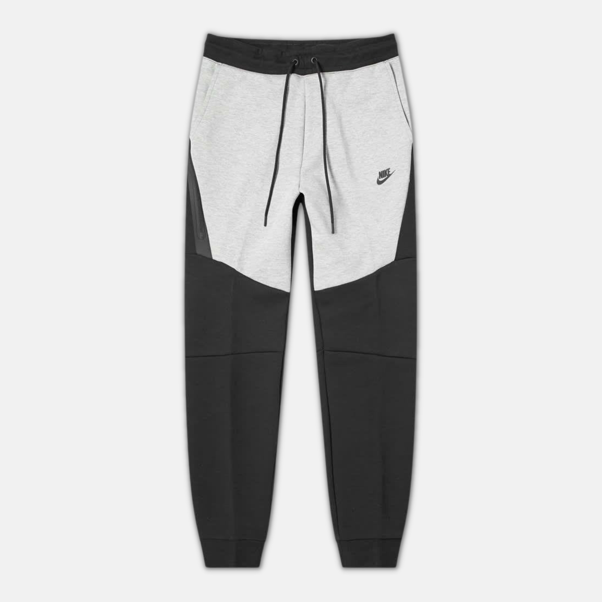 Nike Tech Fleece Joggers - Black and Grey (2nd Gen - Old Season)