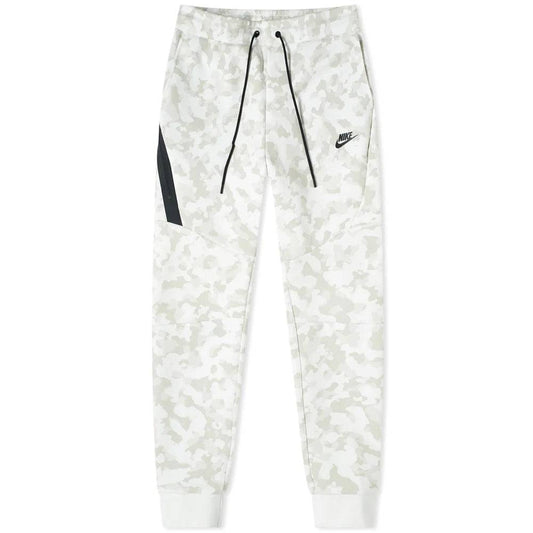 Nike Tech Fleece Joggers - Summit White Camo (2nd Gen - Old Season)