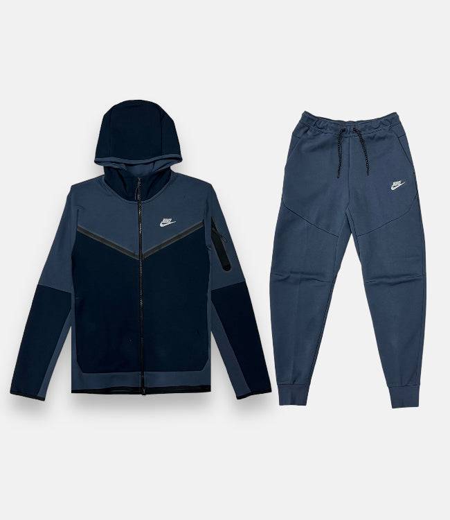 Nike Tech Fleece Set - Thunder Blue (3rd Gen - Old Season)