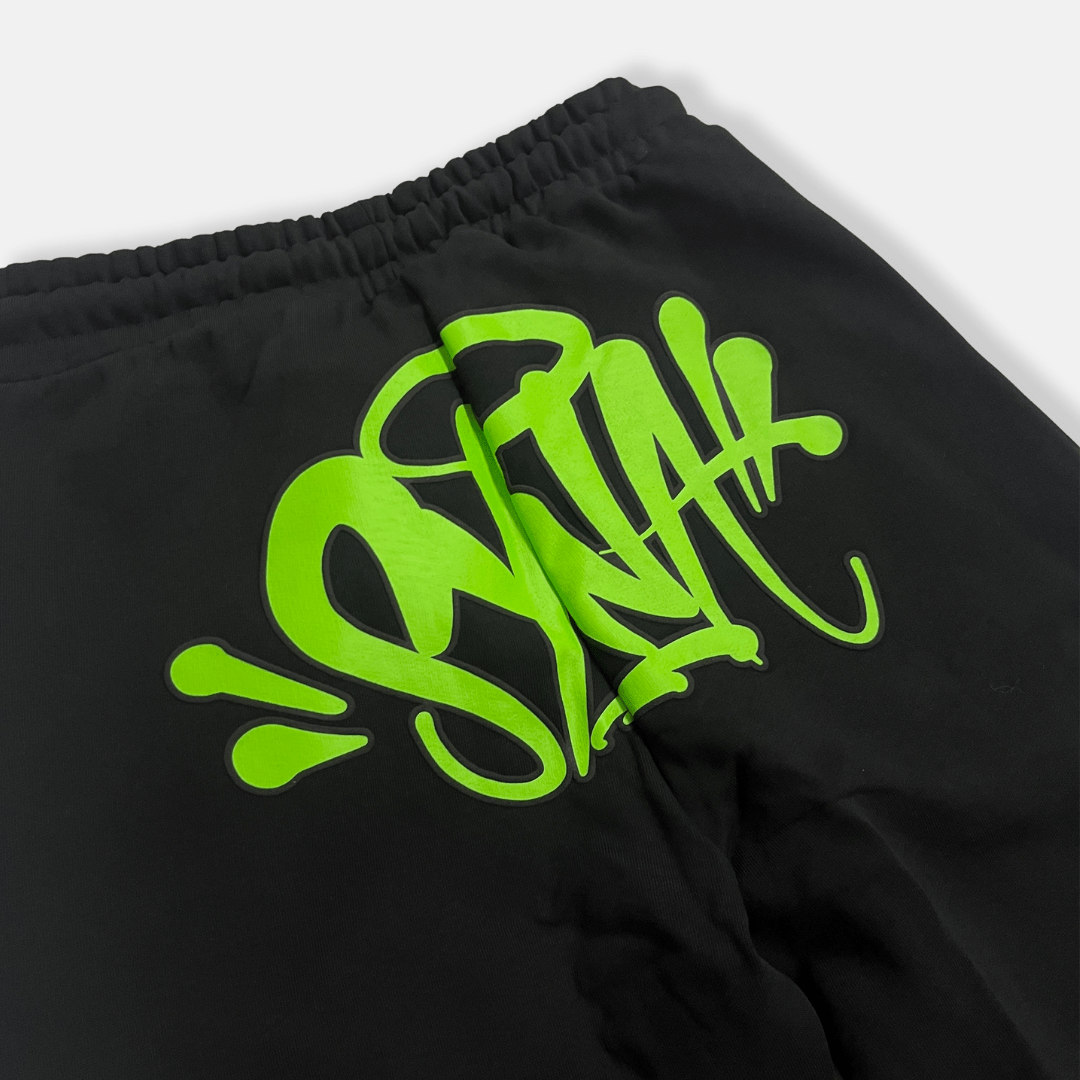 Syna Logo Tracksuit - Black / Green