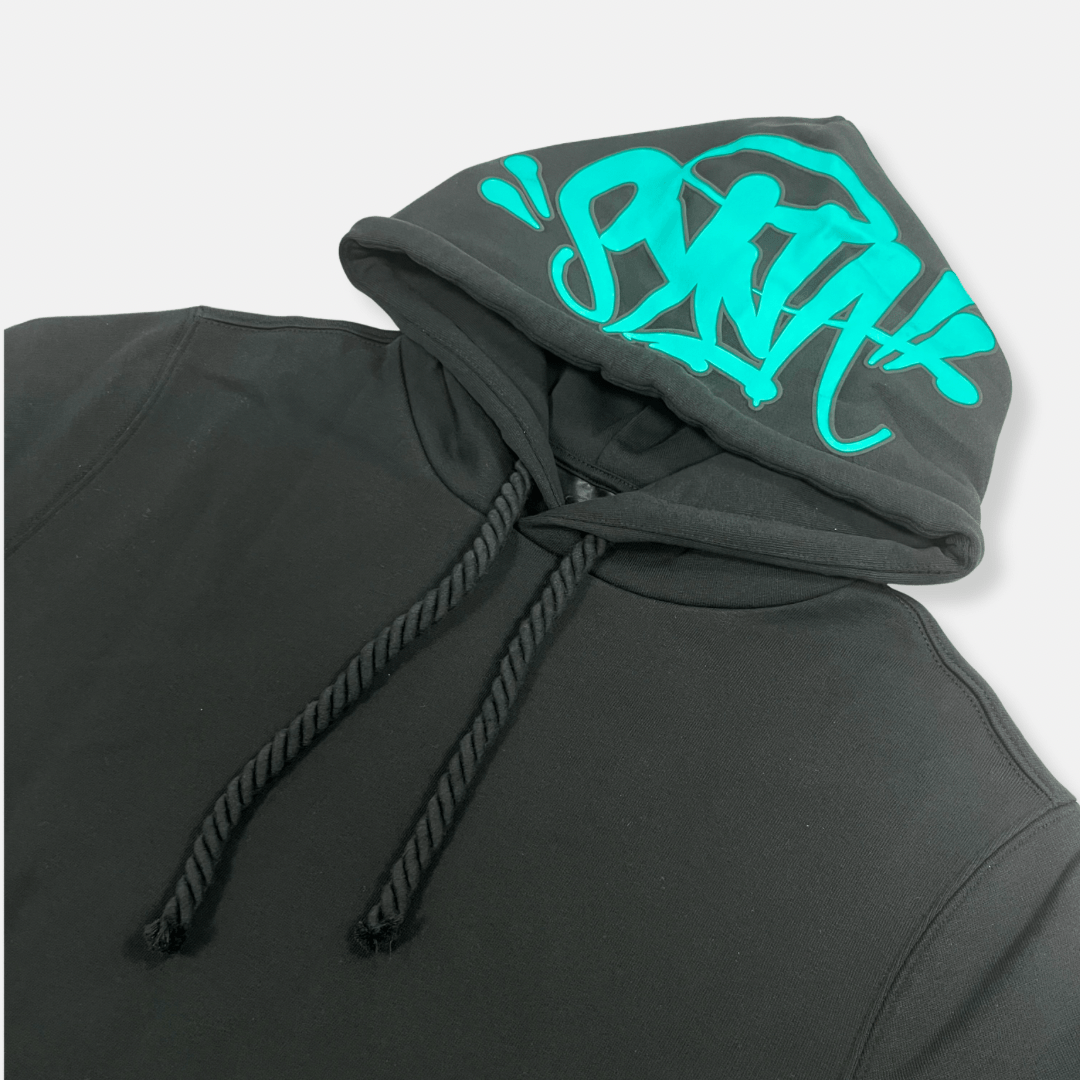 Syna Logo Tracksuit - Black / Teal