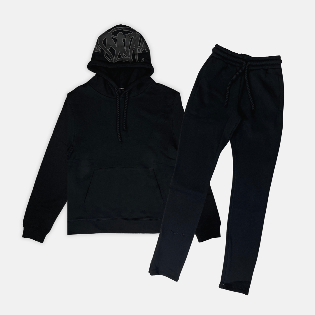 Syna Logo Tracksuit - Blackout