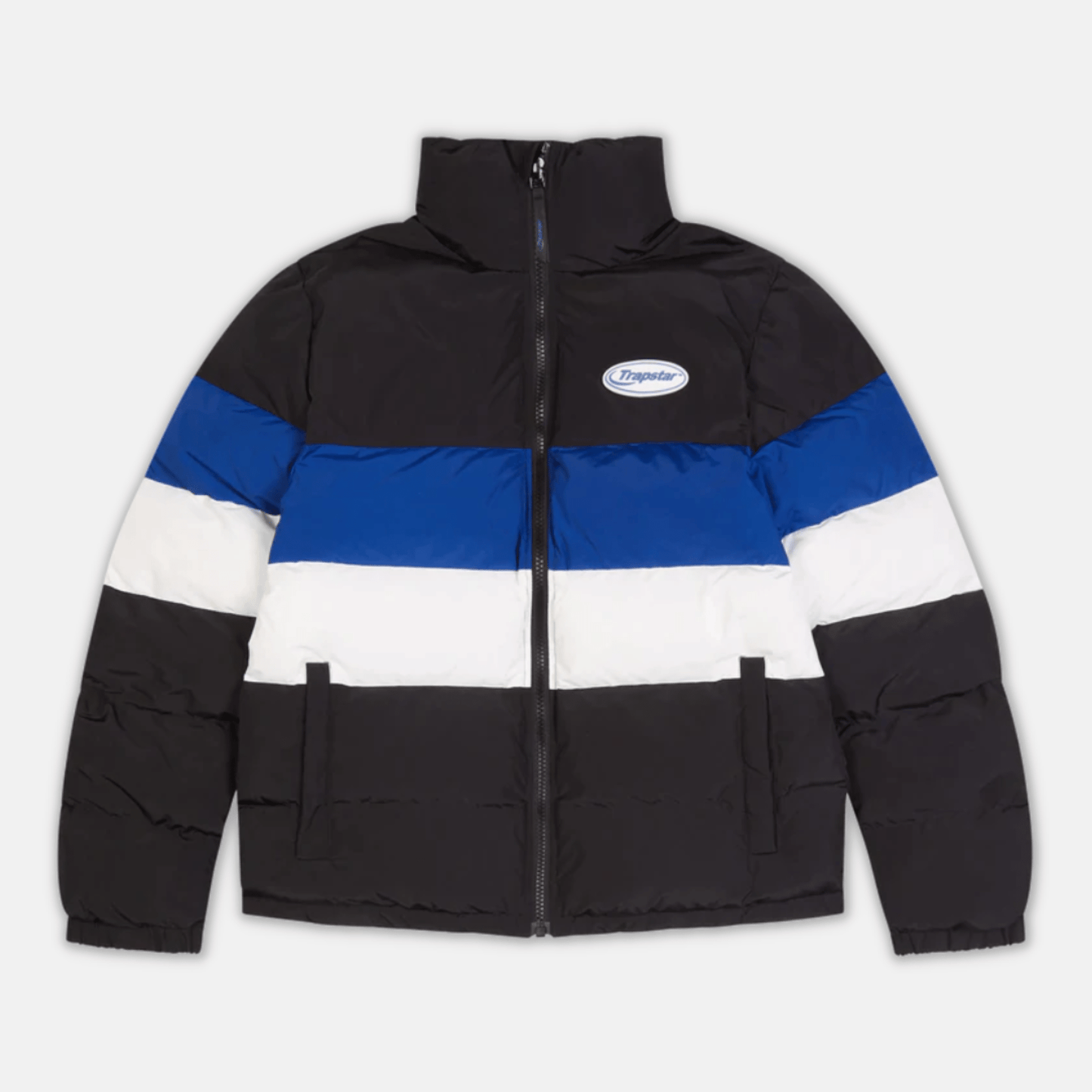 Trapstar Hyperdrive Puffer Jacket - Black/Blue/White