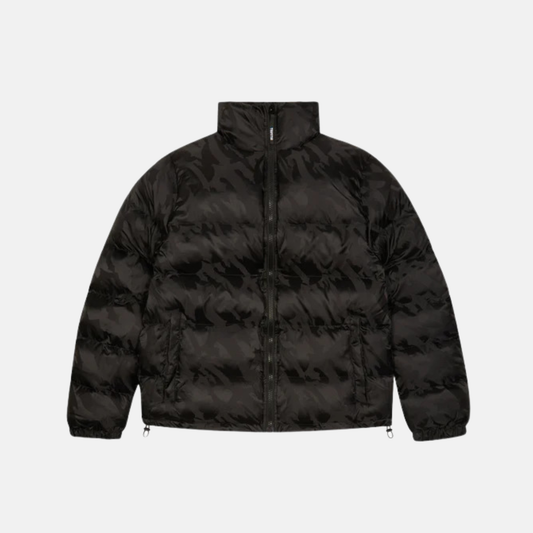 Trapstar Irongate T Jacquard Puffer Jacket - Blackout