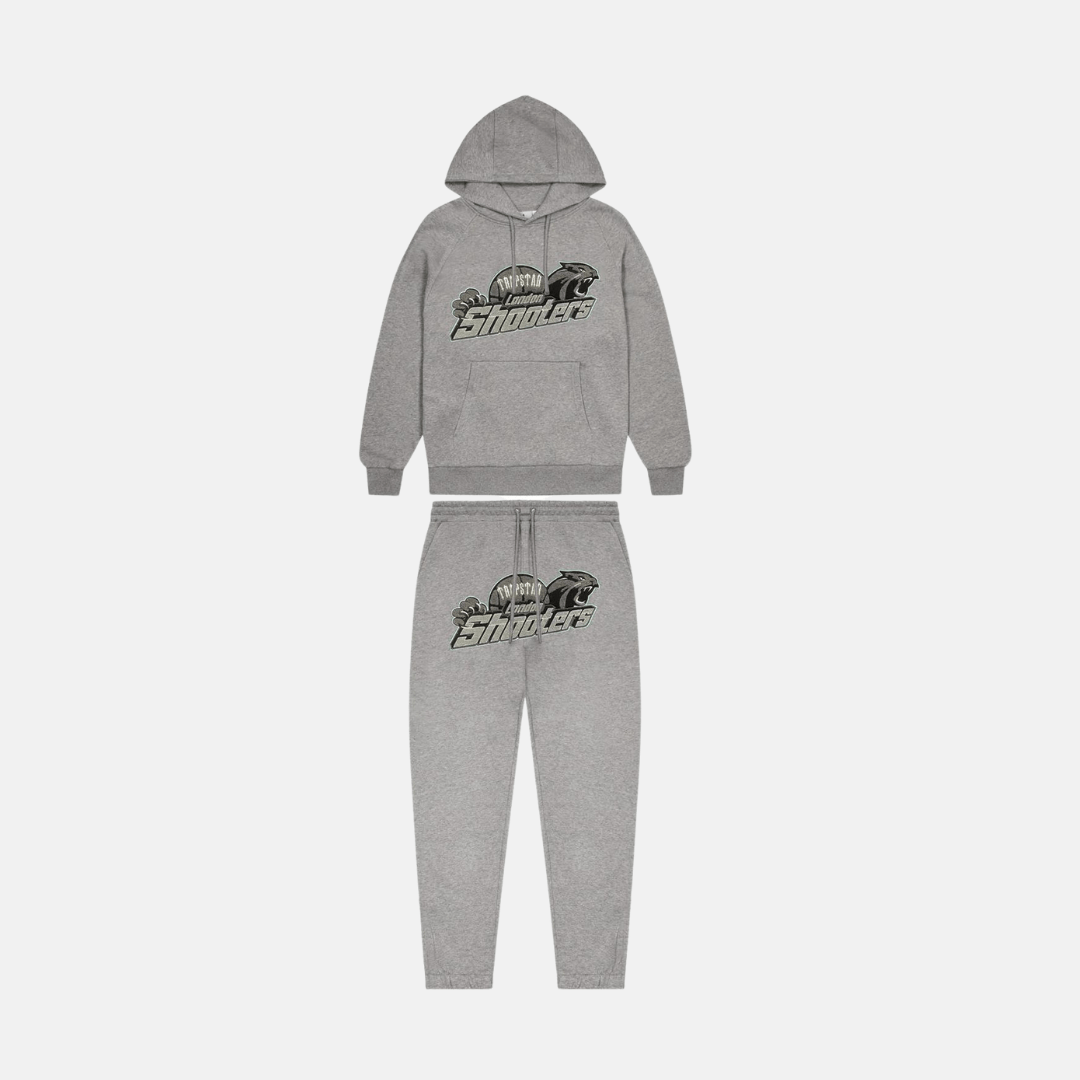 Trapstar Shooters Tracksuit - Grey/Teal